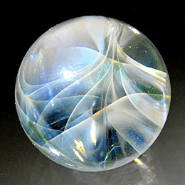 Silver Fume Trail Sphere